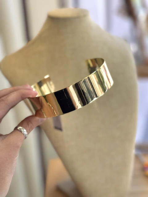 Choker Lux - Dorado - comprar online