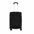 Mala de Viagem Grande Poliéster Expansível Rodas Duplas 360 Cadeado TSA Samsonite Kick Air - PRETA