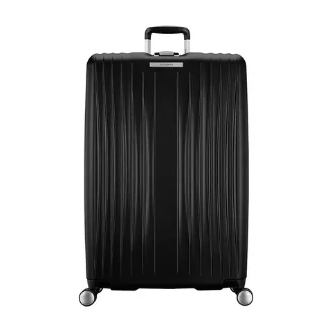 Mala de Viagem Grande Policarbonato Expansível Rodas Duplas 360 Cadeado TSA Samsonite Quartz - PRETO - comprar online