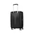 Mala de Viagem Pequena Bordo Policarbonato Expansível Rodas Duplas 360 Cadeado TSA Samsonite Quartz - PRETO - Mala Online | Compre a sua Mala de Viagem Online
