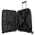 Mala de Viagem Grande Polipropileno Expansível Rodas Duplas 360° Cadeado TSA - SWISSLAND - YS21278P-G - PRETA - Mala Online | Compre a sua Mala de Viagem Online