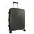 Jogo de Malas de Viagem Grande Polipropileno Expansível Rodas Duplas 360° Cadeado TSA Entrada USB (Tamanho P) - SWISSLAND - YS21278C - CINZA