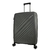 Mala de Viagem Média Polipropileno Expansível Rodas Duplas 360° Cadeado TSA - SWISSLAND - YS21278C-M - CINZA - comprar online