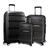 Jogo de Malas de Viagem Samsonite Spin Air - P/M/G - PRETA