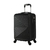 Mala de Viagem Pequena Bordo ABS Rodas 360° Removíveis Cadeado Código Embutido - YINS - YS21116P - PRETA - Mala Online | Compre a sua Mala de Viagem Online