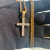 Crucifixo Ice + Corrente Italiana Dourada