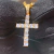 Crucifixo Ice + Corrente Italiana Dourada na internet