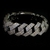 Pulseira Cravejada Prong 20mm Premium