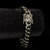 Pulseira Cuban Shiny 10mm Banhada a Ouro/Prata na internet