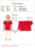 Modelagem de Blusa Bebê em meia malha / ou pv, para malha sem elastano. ref 300.603 - comprar online