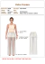 Modelagem de Calça Feminina Moda Praia em malha arrastão, para Malha com elastano. ref 500.486 - comprar online