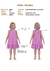 Modelagem de Vestido infantil viscose, para Tecido sem elastano. ref 900.336