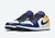 AIR JORDAN 1 LOW AZUL/AMARELO/ BRANCO - Lojas Kayra 