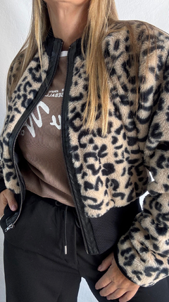 Campera de piel sintética Aries - tienda online
