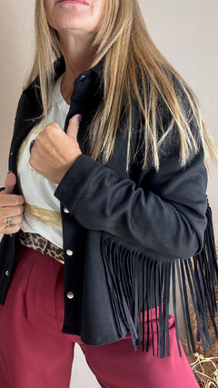 Imagen de Chaqueta Flecos Tina