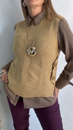 Chaleco lana Delfina - comprar online