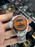 CITIZEN AQUALAND JP1060 PRATA LARANJA 40MM - A PROVA DÁGUA 10ATM