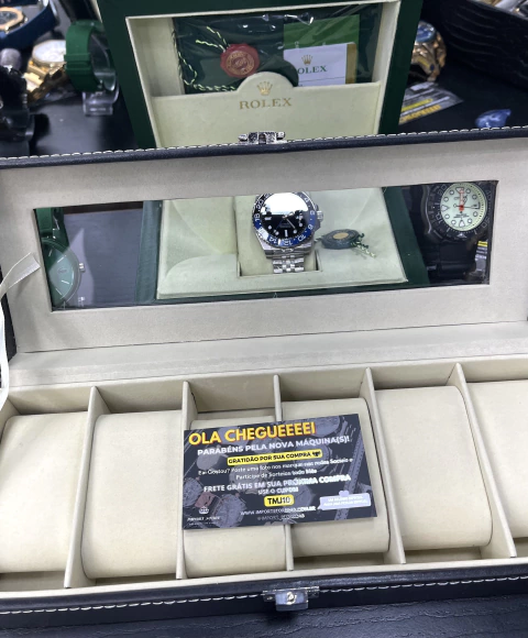 MALETA COURINO 6 LUGARES EM SUEDE BEGE