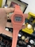 G-SHOCK DW 5600 SALMÃO 40MM - A PROVA DÁGUA 10ATM