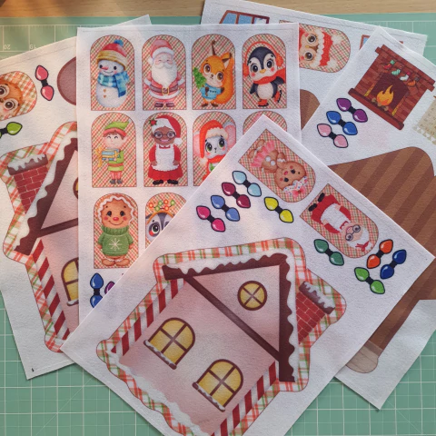 kit de estampas para confecção - CASINHA DO NOEL