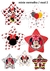 Estampa Pingentes estrela - PERSONAGENS - comprar online