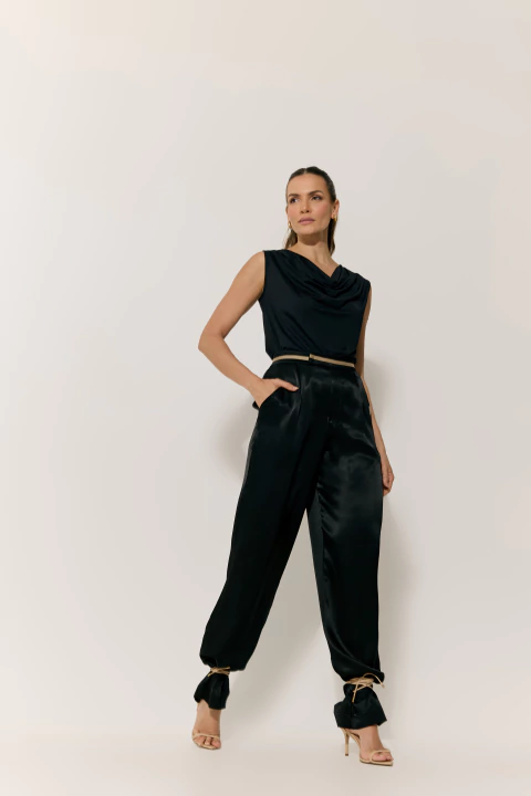 BLUSA DECOTE DRAPEADO SM-FLUITY - comprar online