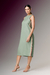 VESTIDO MIDI SUPERCAVA, LISTRA LATERAL - comprar online