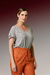 BLUSA MALHA MESCLA FRANZIDA, MC - comprar online