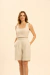 BERMUDA PURO LINHO PESPONTO 08140 - comprar online