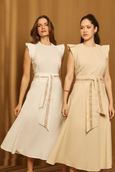 CONJUNTO CAMBRAIA ALGODÃO, MIDI - comprar online