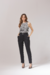CALÇA JACQUARD BROCADO, RETA - comprar online