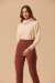 BLUSA TRICOT LUREX GOLA ASSIMÉTRICA, MORCEGO. 021436