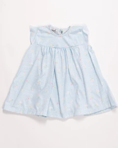 VESTIDO ALGODON LUNARES NIÑA - comprar online