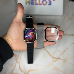 HELLO WATCH 3 + 4 GB ALMACENAMIENTO DOBLE MALLA - comprar online