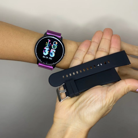 Smartwatch SLIM DOBLE MALLA PRO + Hidrogel - comprar online