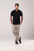 Camisa Polo Mountain Do Piquet - Algodão Masculina Preta - comprar online