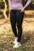 Calça Leg Térmica Mountain Do Warm Poliéster com Elastano Preta Feminina UV+ - comprar online