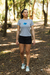 Baby look Mountain Do Bio Soft Poliamida Cinza Feminina UV+ - comprar online