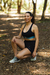 Short Training Mountain Do com Bermuda de Compressão Preto Feminino - Mountain Do Sportswear