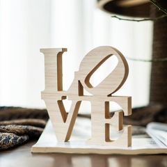 Palabra love XL en internet