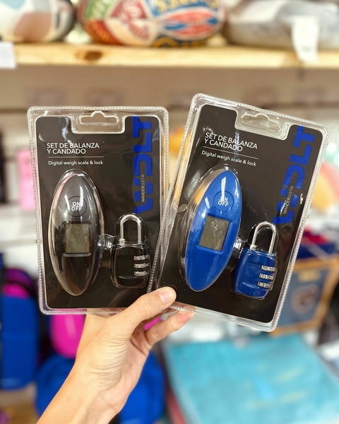 Set de balanza y candado - comprar online