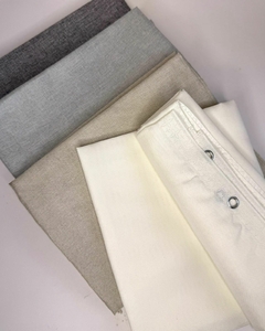 Cortinas de baño simil lino - comprar online