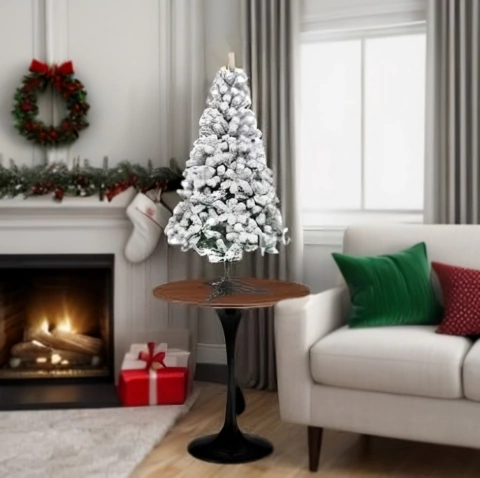 ÁRVORE DE NATAL VERDE NEVADA LUXO 90 GALHOS 90CM - ARVNX90