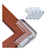 KIT 4 PROTETORES DE SILICONE PARA QUINAS - comprar online