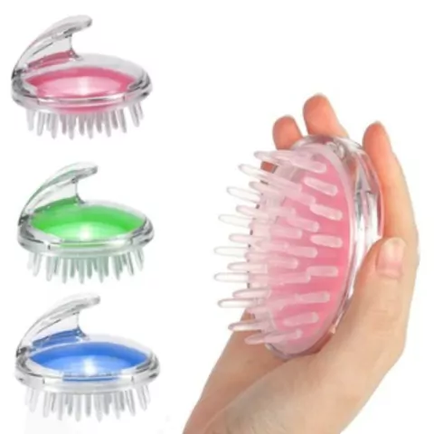 ESCOVA MASSAGEADORA PARA BANHO