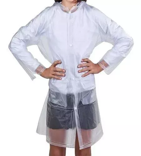 CAPA DE CHUVA INFANTIL TRANSPARENTE