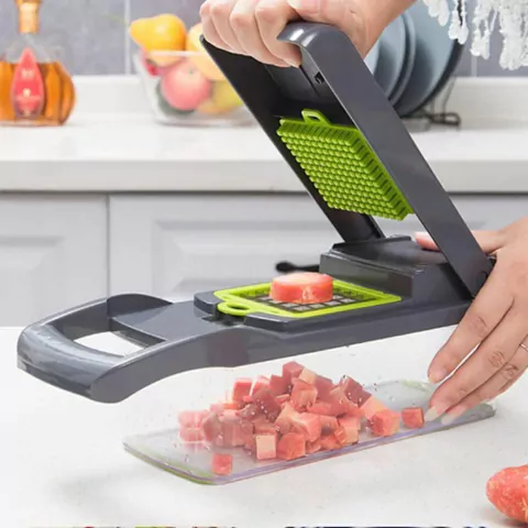 KIT FATIADOR E CORTADOR DE LEGUMES 13 PEÇAS