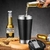 COPO TÉRMICO COM ABRIDOR DE GARRAFAS E CORDÃO 510ML