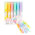 KIT COM 6 CANETA MARCA TEXTO COELHO