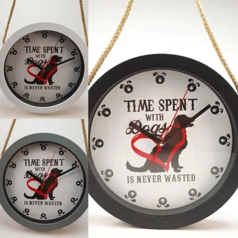 RELÓGIO COM CORDA CACHORRO